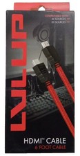 Vivitar Lvlup HDMI Cable Braided high quality 6 Foot cable- 4K and 3D sources