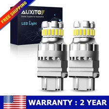 AUXITO 3157 LED Backup Reverse Light Bulbs White Yellow Red & Flash Red Lamp 12V