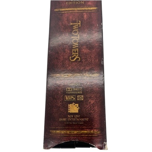 Lord of the Rings The Two Towers VHS Widescreen Special Extended Edition - Picture 3 of 3