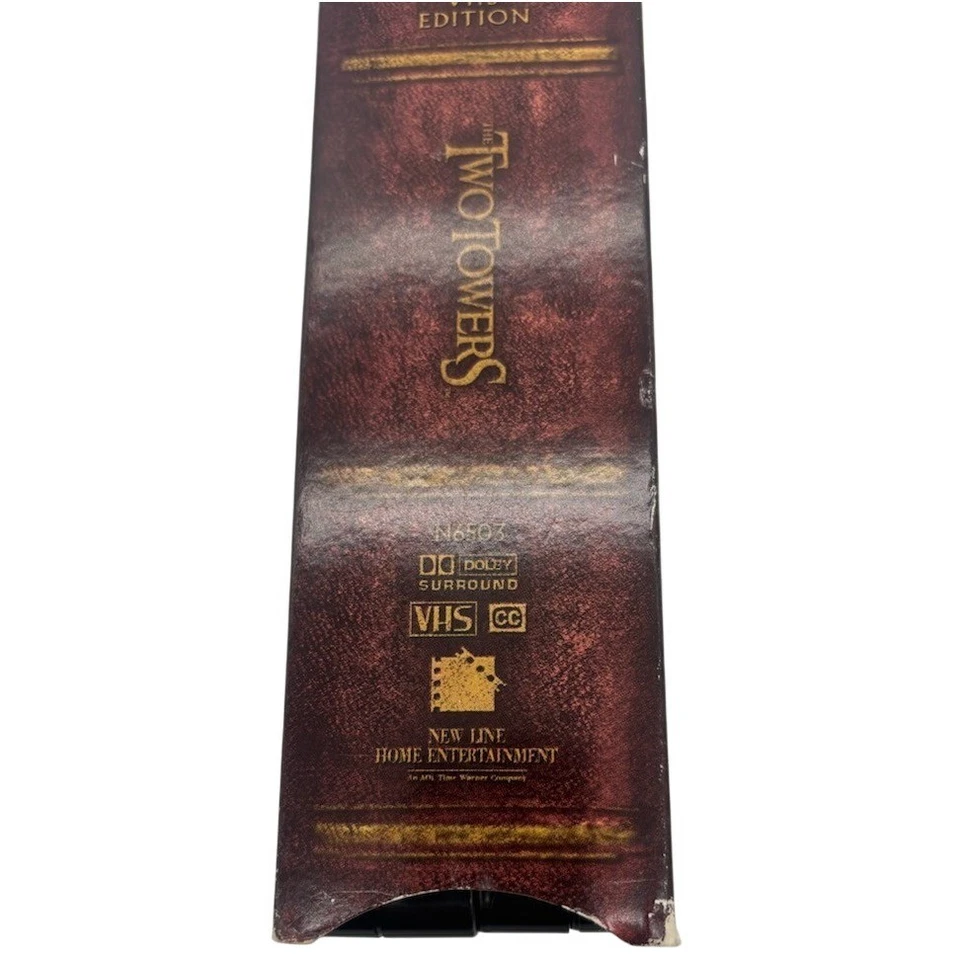 Lord of the Rings The Two Towers VHS Widescreen Special Extended Edition - Image 3 of 3