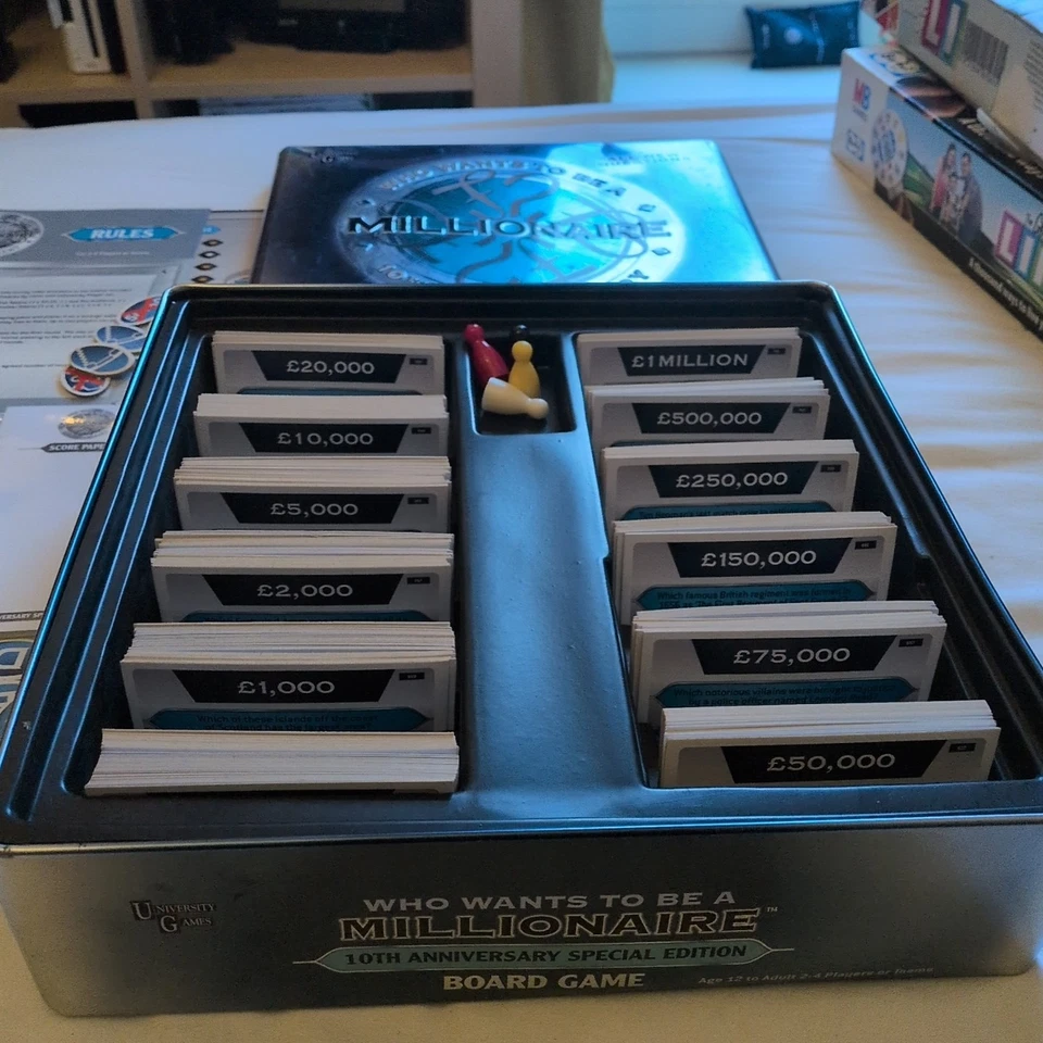 Who Wants To Be A Millionaire? 10th Anniversary Special Edition Board Game 100% - Image 2 of 4