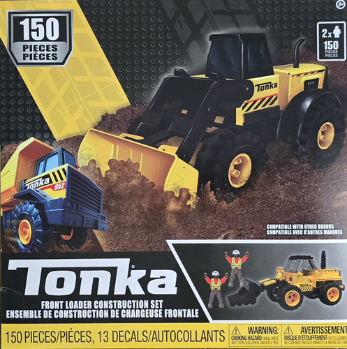 Tonka Construction Front Loader 150 pcs - Bild 1 von 3