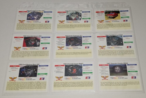 1992 Collect-A-Card Muscle Cars Trading Card Set * BUY 2 GET 2 FREE - Picture 7 of 24