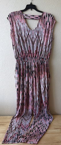 Tuta Clara Sun Woo Back Cut Out Jogger Pocket taglia L MULTICOLORE OTTIME CONDIZIONI!! - Foto 3 di 12