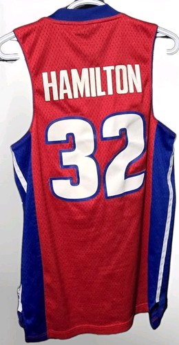 Vintage Richard Hamilton #32 Detroit Pistons Alternate Reebok Jersey Size Small - Picture 2 of 3