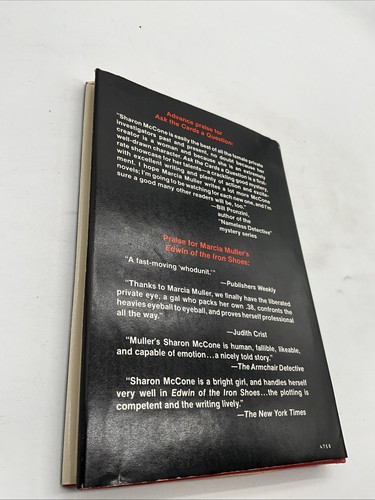 Ask The Cards A Question By Marcia Muller, Murder Investigation, Hardcover CH - Picture 10 of 10