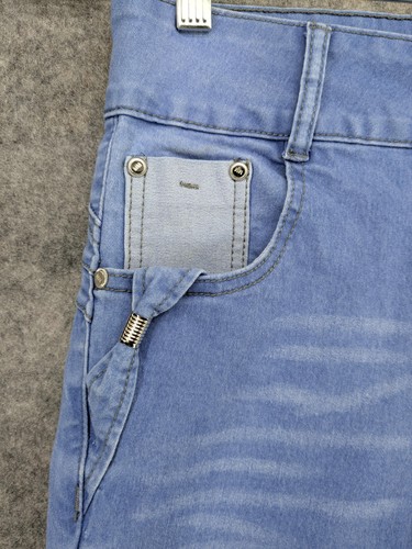 Mitzi Michel Jeans Damen 9 High Rise Skinny Stretch Denim Distressed Details - Bild 3 von 19