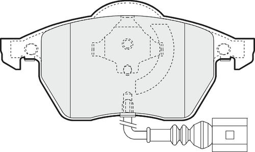 2x Vented Brake Discs and Pads fits AUDI TT 8N3, 8N9 1.8 Front 98 to 06 312mm - Afbeelding 2 van 7