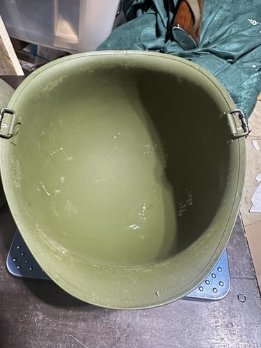 VTG M1 US MEDIC RED CROSS Military Helmet With Liner - Picture 6 of 9