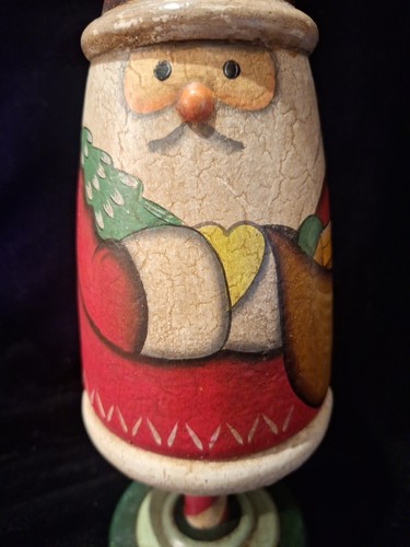 Vintage CIB AM Authentic Models Balance Toy Santa Bobber Bobblehead LNIB - Picture 3 of 21