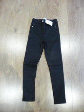 Schwarze Stretch-Jeggings Mädchen Next Alter 7 Jahre neu mit Etikett (12 £ neu)