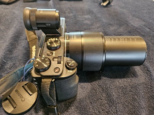 Canon PowerShot G3X 24-600mm 25x Optical zoom camera viewfinder and extras - Picture 2 of 16