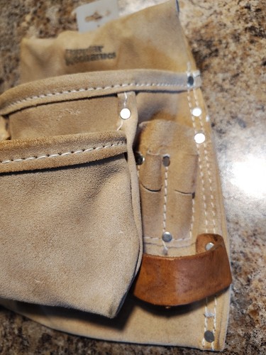 Beliebte Mechaniker Handwerker Leder Werkzeugtasche 312 PM632544 Hergestellt in Nordamerika - Bild 2 von 8