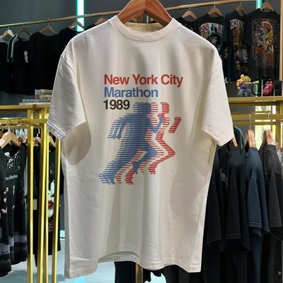New York City Marathon 1989 Vinta Y2K Baby Tee, 90s Baby Tee, Graphic Shirt Crop