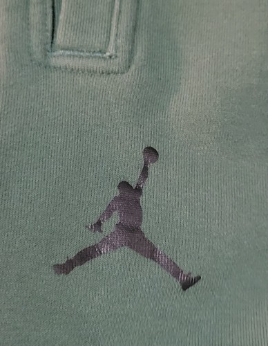 Nike Air Jordan Sweatpants Mens Medium Green Jump Man Logo Warmup Jogger EUC - Bild 4 von 12