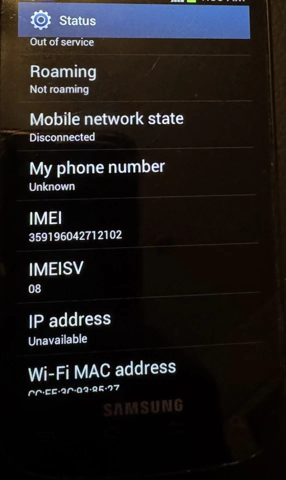 Samsung Galaxy S Blaze SGH-T769  8gb (T-Mobile) Black Fast Ship Fair Used - Image 3 of 4