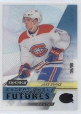 2020 Upper Deck Synergy Exceptional Futures Black 35/99 Jake Evans #EFS-JE n1u