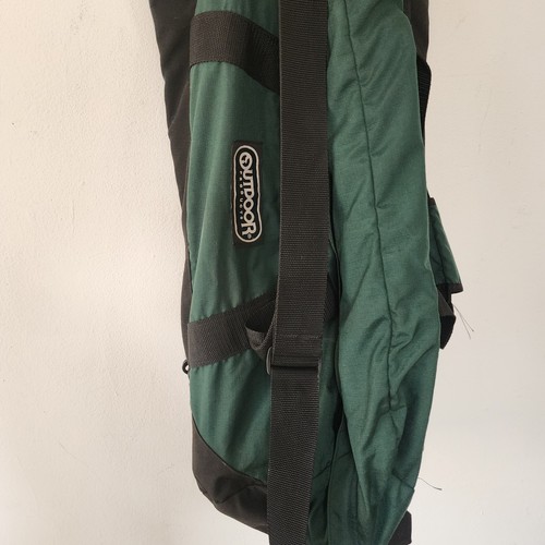 Bolsa de Lona Convertible Outdoor Products a Mochila Nylon Verde Negro - Imagen 5 de 6