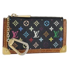 LOUIS VUITTON Pochette Multicolore Cles Portamonete Nero M13664 LV Autore 172076