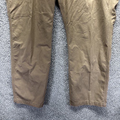 Pantalón de Trabajo Carhartt 46X32 Calce Relajado Sarga 5 Bolsillos Caqui BN0095-M NUEVO NUEVO CON ETIQUETAS - Imagen 7 de 10