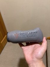 Scotty Cameron Pro Platinum Red Fill Headcover 2000 - Good Condition 