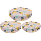 3pcs Elastic Food Storage Bowl Covers Washable Cloth Bowl Cover Reusable Bowl