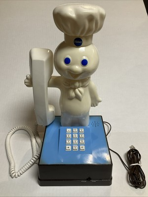 #ad #ad Pillsbury Doughboy Telephone 1984 Vintage Collectable Phone