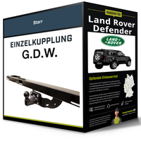 Starre AnhäNgerkupplung für Land Rover Defender 09.2019-Jetzt Typ L663 G.D.W.