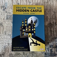 ESCAPE from the HIDDEN CASTLE Board Game 100% COMPLETE 2018