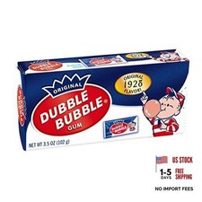 1928 Original Flavor Theater Box Bubble Gum - 3.5 Oz Boxes - Pack of 24 Boxes