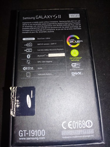 CELLULARE SAMSUNG GALAXY S2 GT-I9100 FUNZIONANTE CON CARICABATTERIA - Photo 5/11