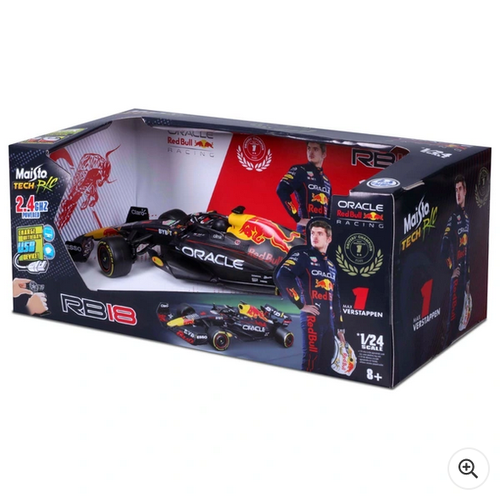 Oracle 1:24 Premium F1 Red Bull Racing RB18 Remote Control Car - Picture 9 of 10