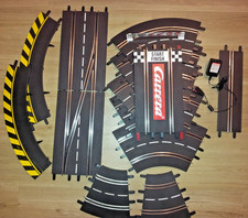 ZD59# Carrera 124 Digital Weiche Randstreifen Leitplanke Start Schienen Trafo