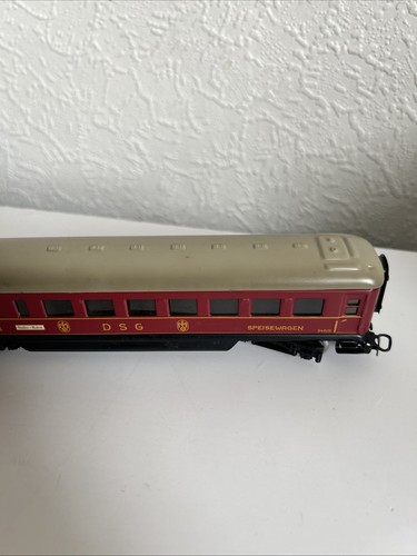 Marklin Speisewagen Rn.346/2 Train Dining Car DSG Tinplate - Vintage With Box - Picture 4 of 9