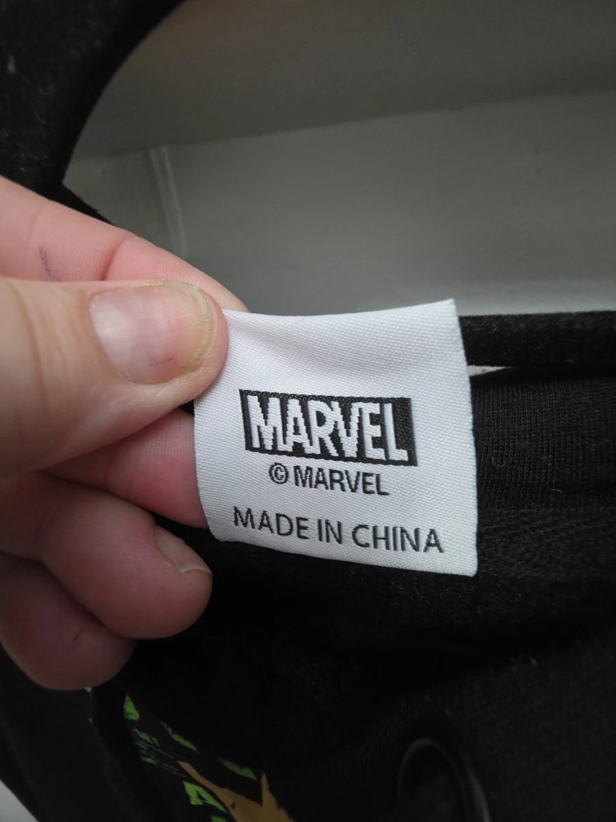 Marvel M Guardians of the Galaxy Groot Hoodie Black Graphic Design