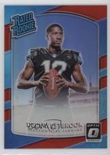 2017 Donruss Optic Rated Rookie Red Prizm 42/99 Dede Westbrook #187 16ki