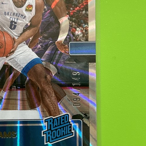 2022-23 Donruss Holo Laser #241 Jaylin Williams /149 RC rookie #X4244 - Picture 2 of 3