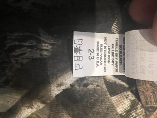 Set Of 3 REALTREE Camo New With Tags Size 2-3 T Long Sleeve Shirts + 1 Toboggan - Picture 2 of 4