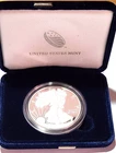 2013-W $1 American Proof Silver Eagle with COA, in Original Government Packaging