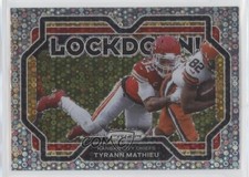2021 Panini Prizm Lockdown! No Huddle Prizm Tyrann Mathieu #8 0sj2