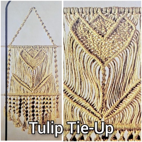 Vtg Craft Publications #7114 "Macrame for Enthusiasts" 12 Projects Easy to Adv. - Picture 3 of 18