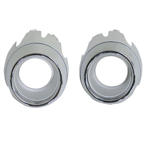 Chrome Front Bumper Fog Light Cover Trim Bezel 2Pcs For Kia Rio Sedan 2015-2017 - Picture 11 of 15