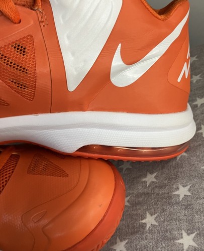 Nike Air Max Hyper Dunk Schuhe Herren 8,5 Orange Weiß Basketball 2012 Selten🔥 - Bild 11 von 16