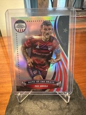 2024 Topps Chrome MLS The Brave Refractor Paul Arriola BR-15 FC Dallas