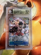 Monkey.D.Luffy Manga Art OP11-118 Divine Speed Becket Graded 9.5 One Piece TCG