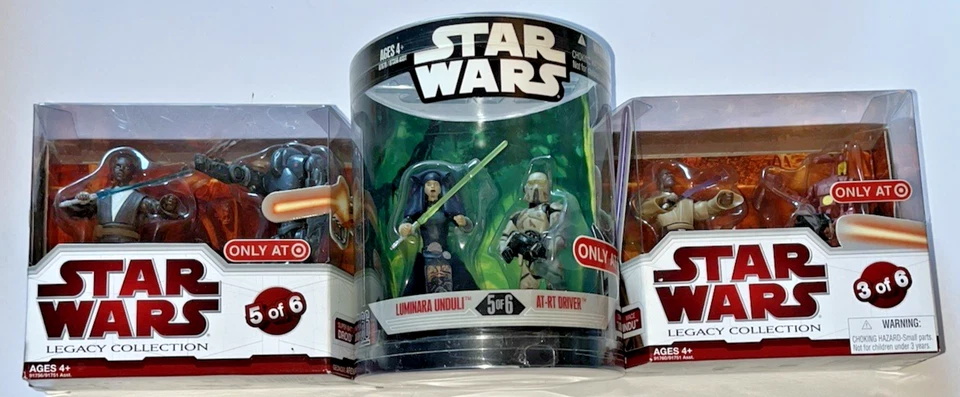 Star Wars Legacy Collection Geonosis Arena Lot of 3 ROTH-DEL MASONA / MACE WINDU - Image 2 of 4