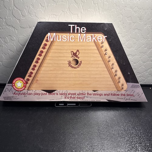 Nepenenoyka The Music Maker Lap Harp Dulcimer Musical Instrument and songs - Picture 1 of 8