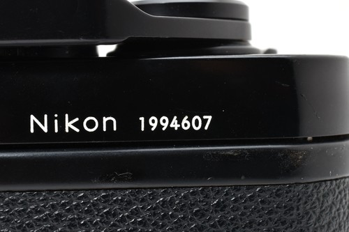 Cámara fotográfica SLR de cuerpo negro Nikon F3 HP F3HP Late SN: 199xxxx [COMO NUEVA] de JAPÓN - Imagen 23 de 23