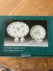 Montgomery Ward Holly Christmas 5 Piece Completer Set Vintage