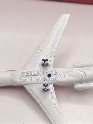 Emery Worldwide Boeing 727-200 Schabak Airplane Model 1:600 - 906/41 W. Germany - Picture 7 of 9